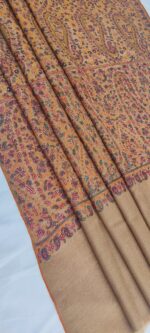 Natural Jamawar Pure Pashmina Shawl - Image 5