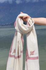 Hashi-daar Pure Pashmina Shawl