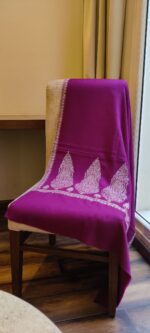 Orchid Pall Butidar Pashmina Shawl - Image 2