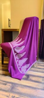 Orchid Pall Butidar Pashmina Shawl