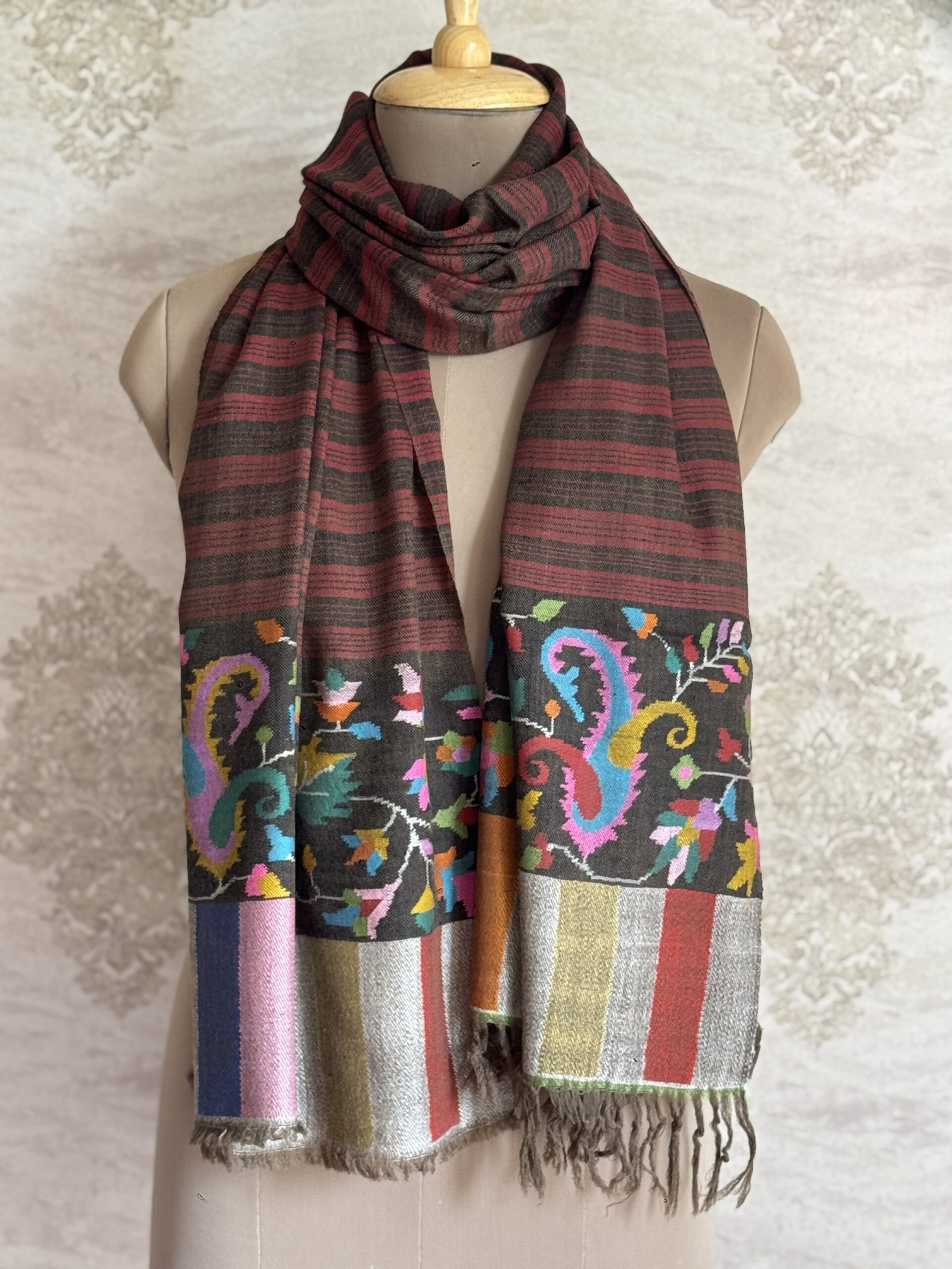 img_3915-2 Autumn loom kani pall pashmina shawl - Image 1