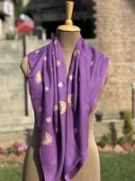 Lila wings Pashmina Shawl - Image 3
